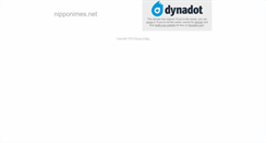 Desktop Screenshot of nipponimes.net